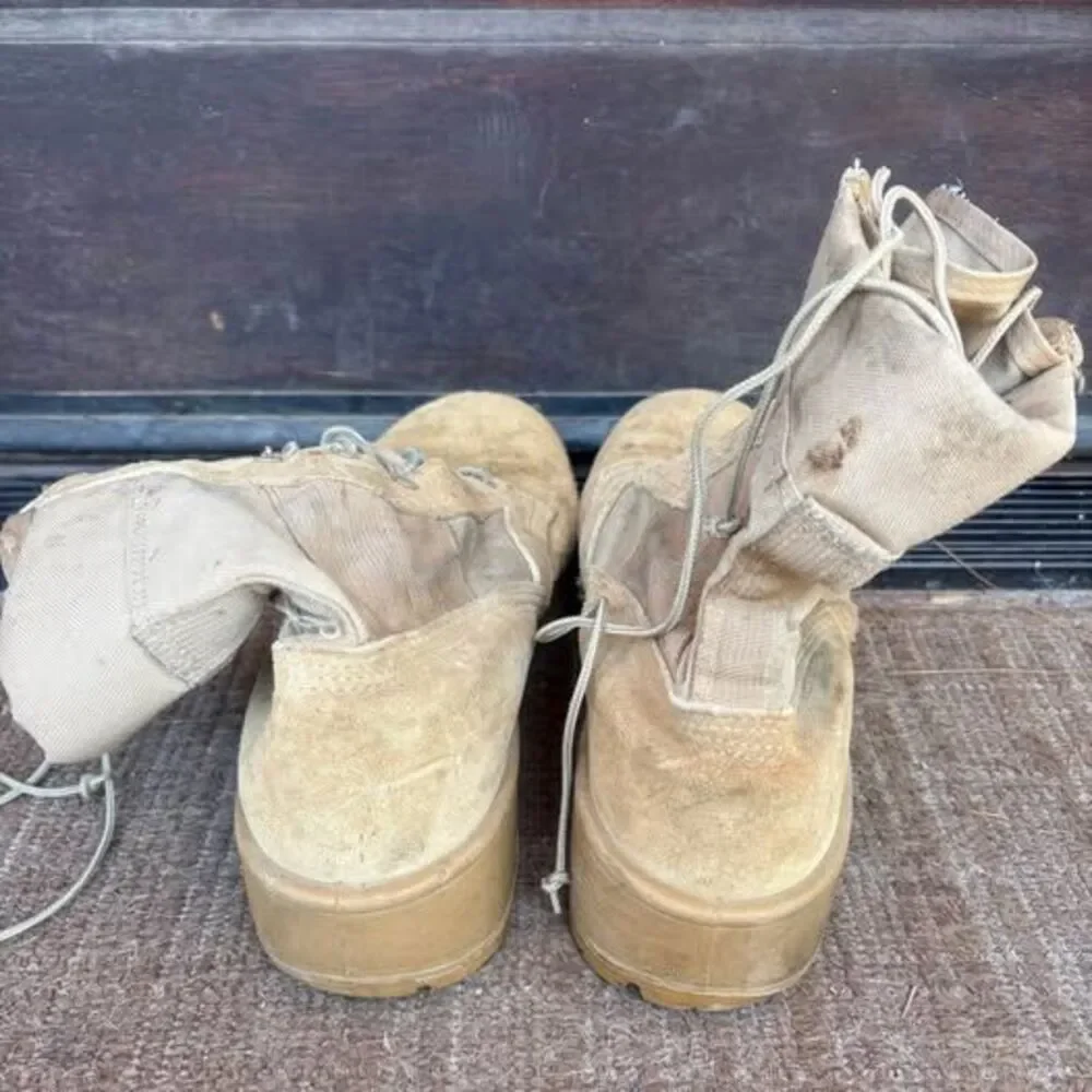Altama Tan Suede Military Combat Boots size 10.5R
